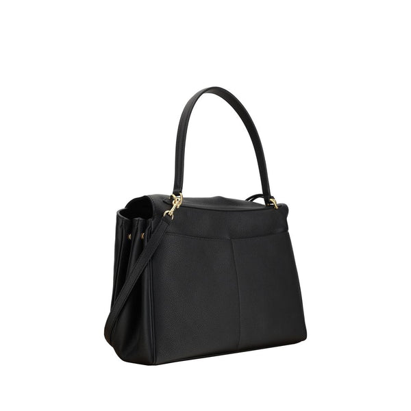 Balenciaga Black Calf Leather Bos Taurus Shoulder Bag
