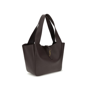 Saint Laurent Brown Lamb Ovis Aries Aries Shoulder Bag