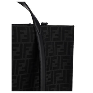 Fendi Black Polyester Shoulder Bag