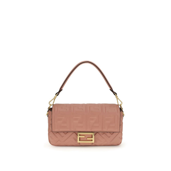 Fendi Multicolor Calf Leather Bos Taurus Shoulder Bag