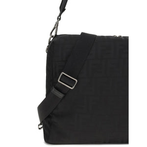 Fendi Black Polyamide Shoulder Bag