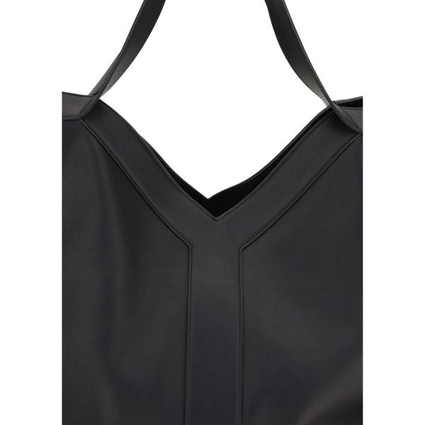 Saint Laurent Black Calf Leather Bos Taurus Shoulder Bag