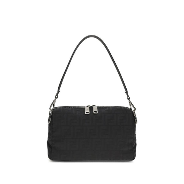 Fendi Black Nylon Shoulder Bag
